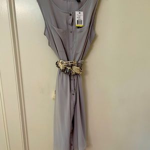 Dove grey dress